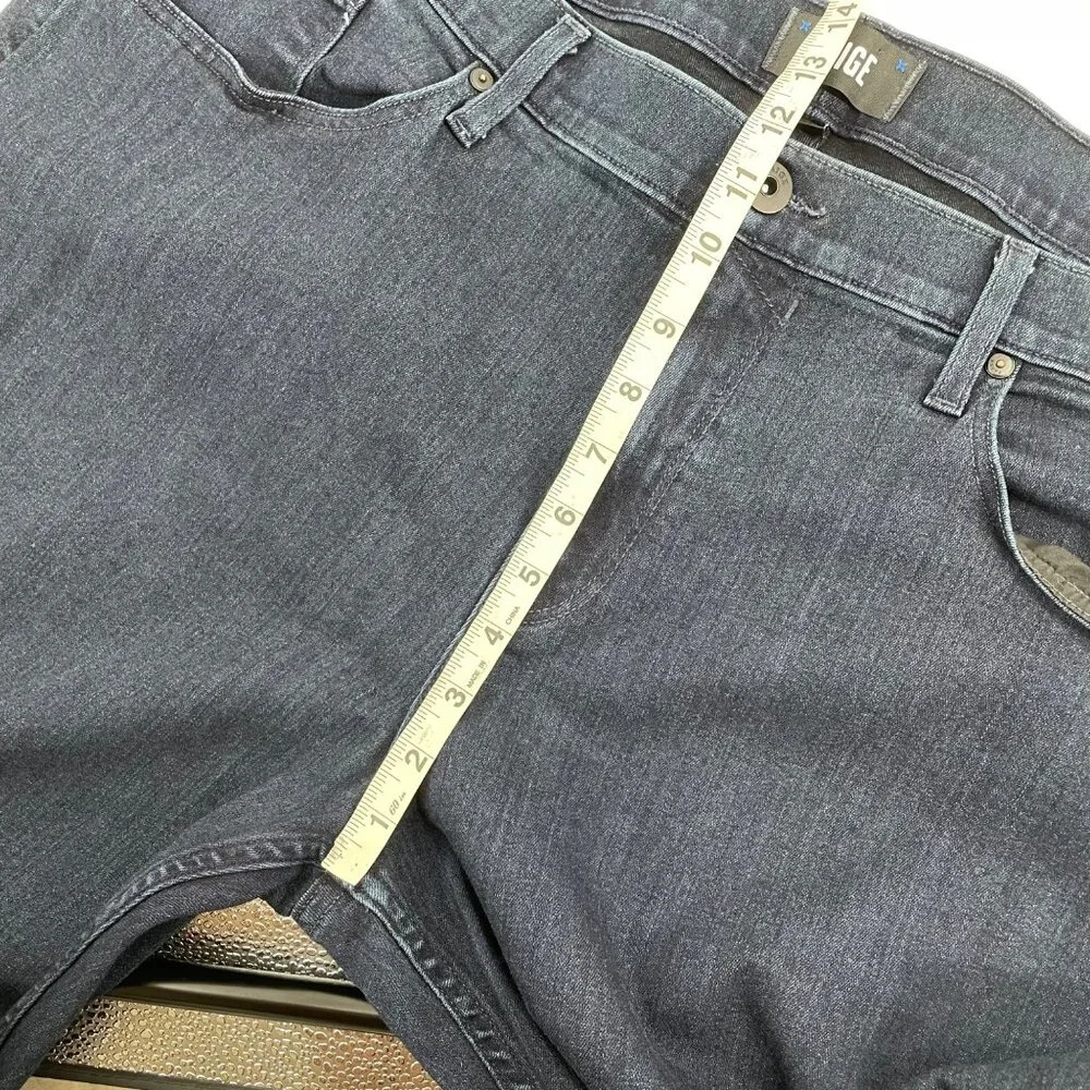 Paige Federal Inkwell Straight Leg Dark Wash Jeans Mens Size 40 Classic Casual